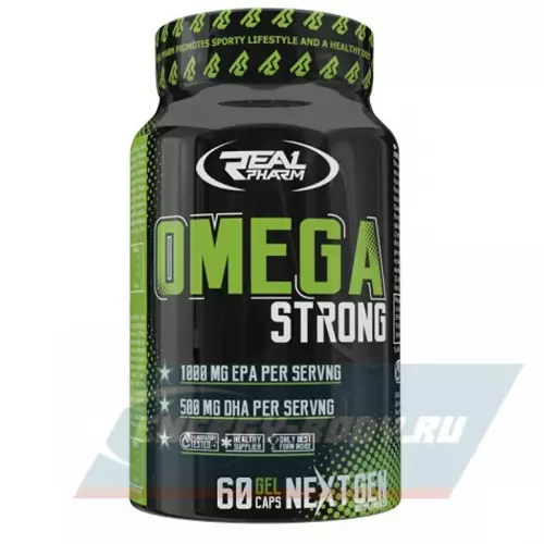 Omega 3 Real Pharm Omega Strong 60 капсул
