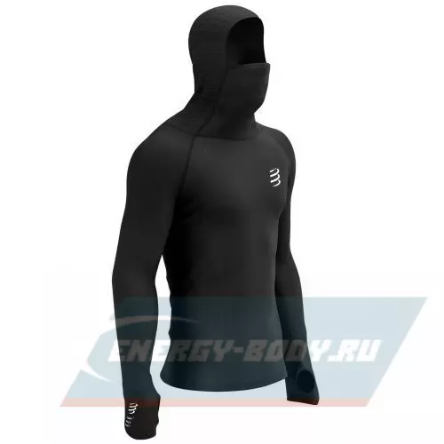  Compressport Худи 3D Thermo UltraLight Черный S