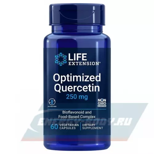  Life Extension Optimized Quercetin 250 mg 60 вегетарианских капсул