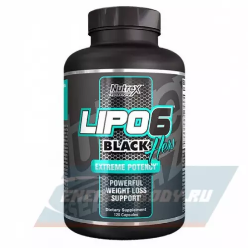  NUTREX Lipo-6 Black Hers 120 капсул