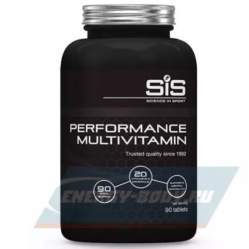  SCIENCE IN SPORT (SiS) PERFORMANCE MULTIVITAMIN Нейтральный, 90 таблеток