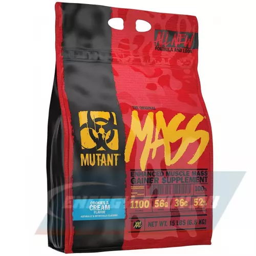 Гейнер Mutant Mutant Mass Печенье с кремом, 6800 г