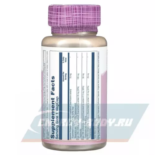  Solaray Resveratrol 60 веганских капсул