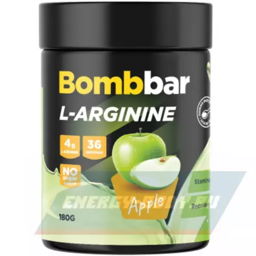 Аминокислотны Bombbar Аргинин Pro Зеленое яблоко, 180 г