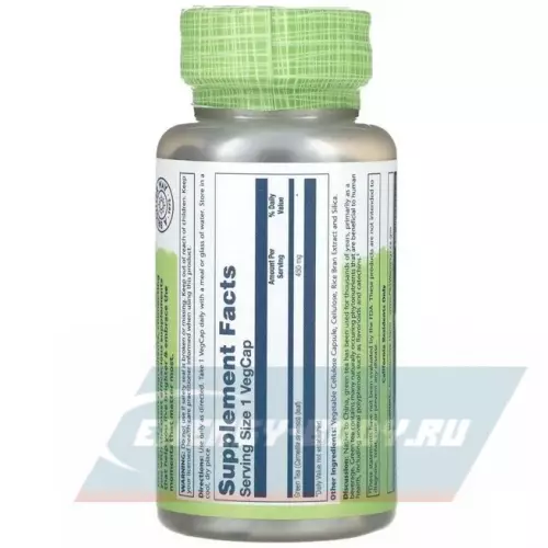  Solaray Green Tea 450 mg 100 вегетарианских капсул