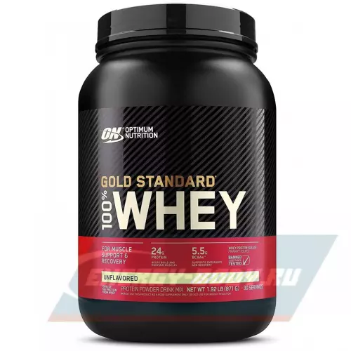  OPTIMUM NUTRITION 100% Whey Gold Standard Натуральный, 912 г