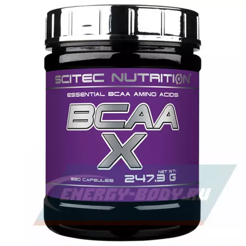 ВСАА Scitec Nutrition BCAA-X 330 капсул