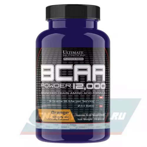 ВСАА Ultimate Nutrition BCAA 12000 Powder Апельсин, 7 г