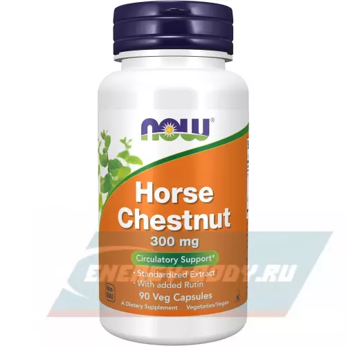  NOW FOODS Horse Chestnut Extract 300 mg 90 веган капсул