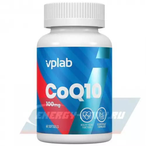  VP Laboratory COENZYME CoQ10 60 капсул