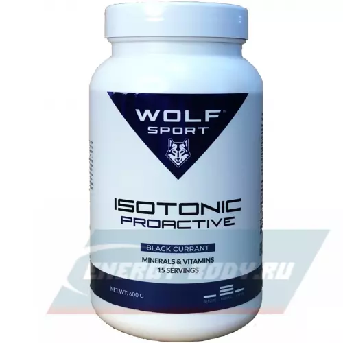  WolfSport IZOTONIC PROACTIVE Черная смородина, 600 г