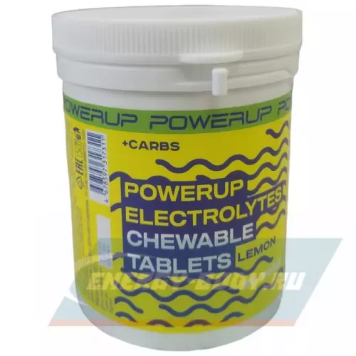  POWERUP Electrolytes Chewable Tablets Микс, 50 таблеток + 3 таблетки