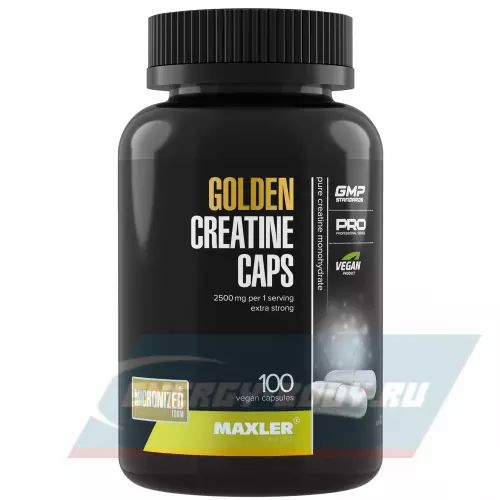  MAXLER 100% Golden Creatine 100 веган капсул