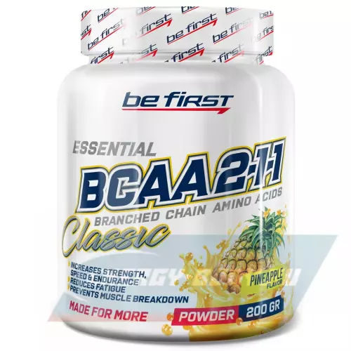 ВСАА Be First BCAA Classic Powder 2:1:1 Ананас, 200 г