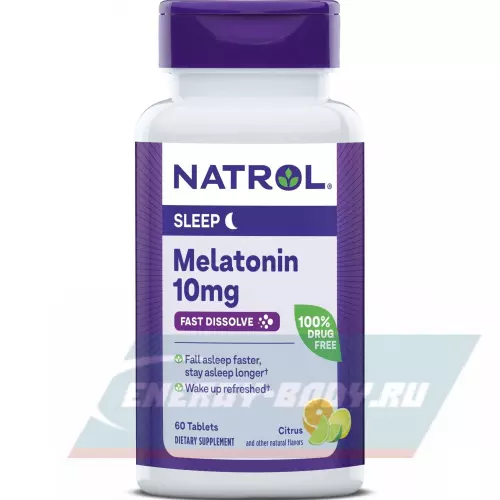  Natrol Melatonin Цитрус, 60 таблеток