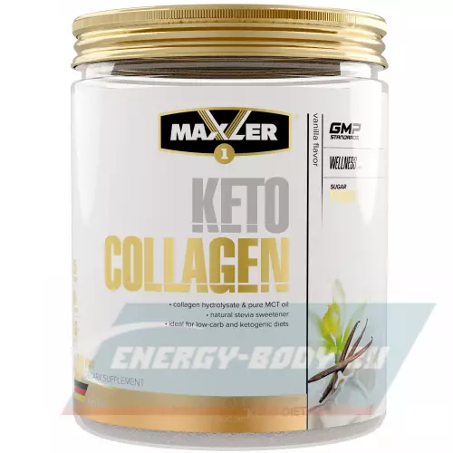 COLLAGEN MAXLER Keto Collagen Ваниль, 400 г