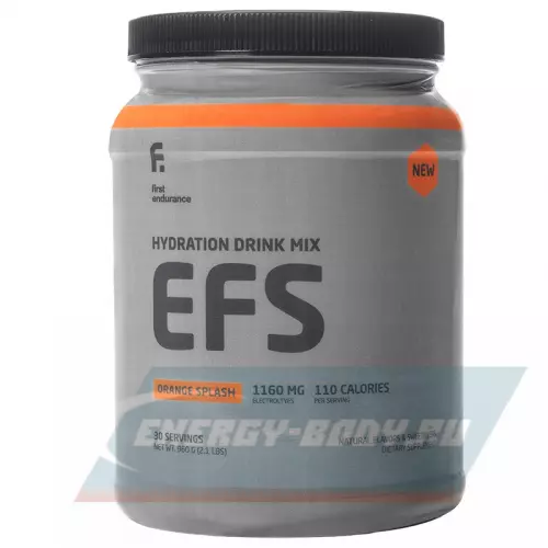  First Endurance EFS EFS DRINK Апельсин, 960 г