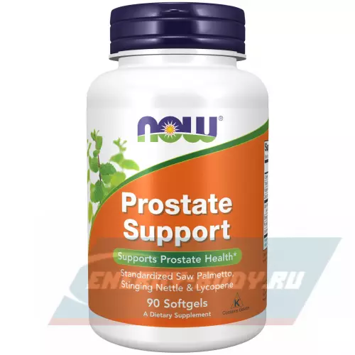  NOW FOODS Prostate Support – ПростЭйд Нейтральный, 90 мягких капсул