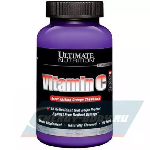  Ultimate Nutrition Vitamin C 120 таблеток