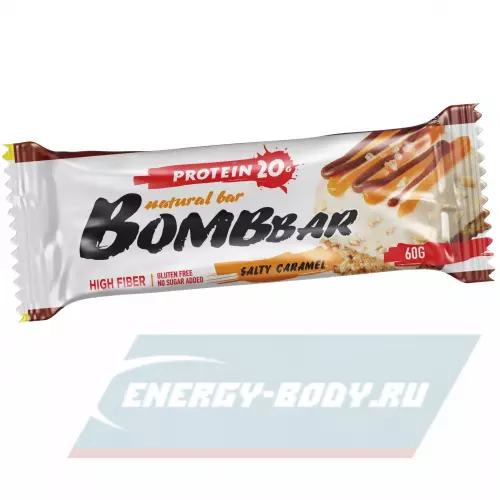 Батончик протеиновый Bombbar Protein Bar Набор №4.6 (кейк), 20 x 60 г