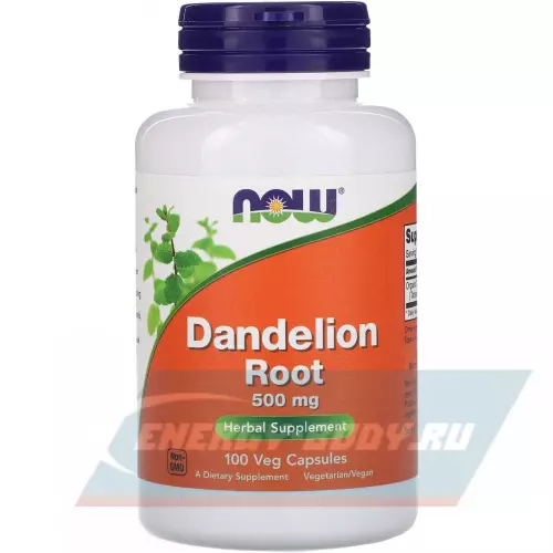  NOW FOODS Dandelion Root 500 mg 100 вегетарианские капсулы