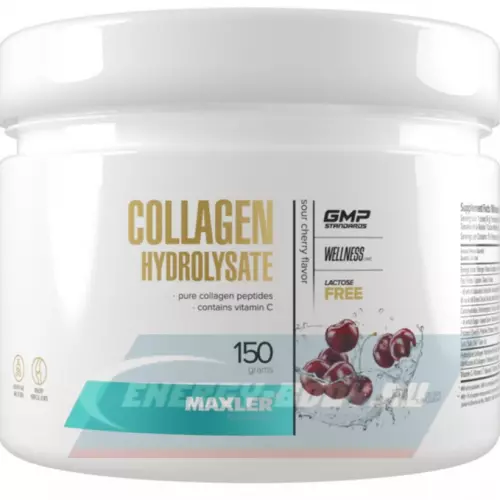 COLLAGEN MAXLER Collagen Hydrolysate Кислая вишня, 150 г