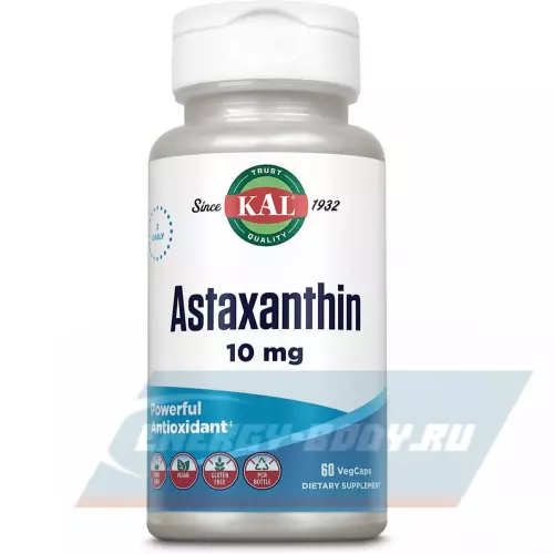  KAL Astaxanthin 60 веган капсул