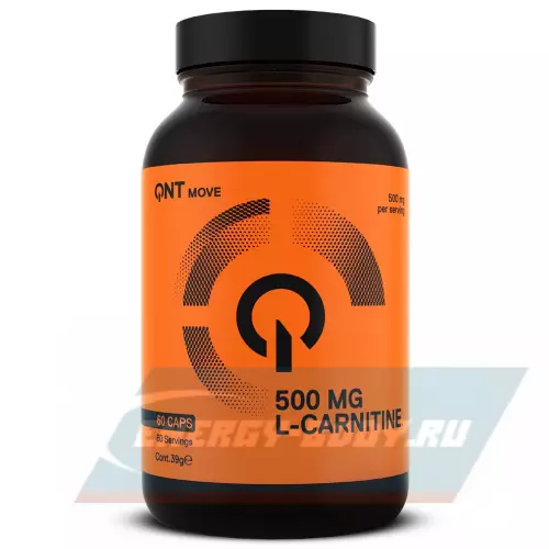 L-Карнитин QNT L-CARNITINE 500 MG Нейтральный, 60 капсул