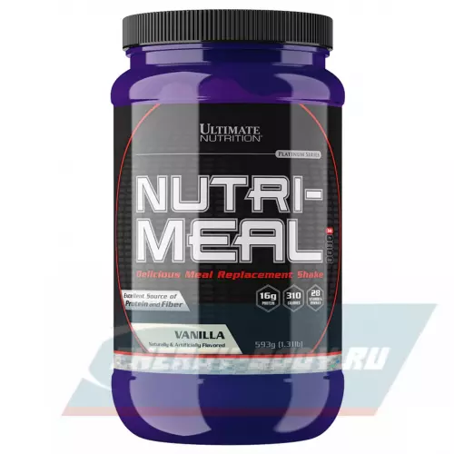  Ultimate Nutrition NUTRI-Meal, Whey Protein Ваниль, 593 г