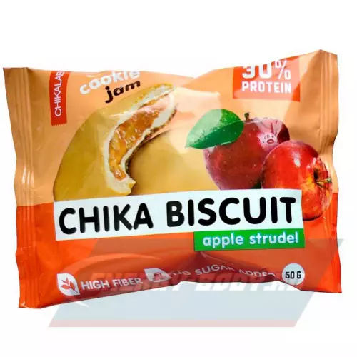 Батончик протеиновый Chikalab Бисквитное печенье Chika Biscuit Ассорти, 8 х 50 г