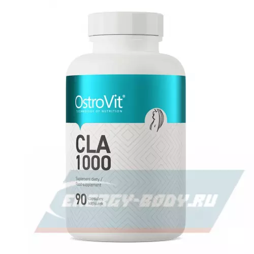 Omega 3 OstroVit CLA 1000 90 гелевых капсул