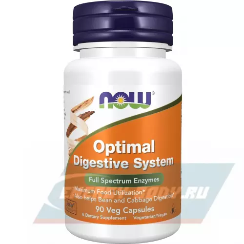  NOW FOODS Optimal Digestive System 90 веган капсул