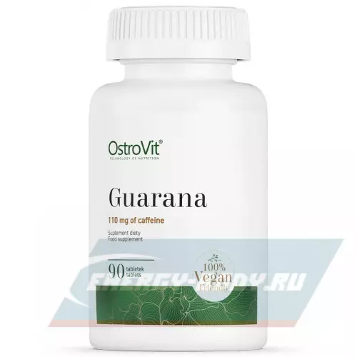 Энергетик OstroVit Guarana 90 веган таблеток