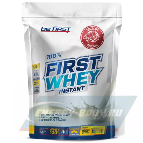  Be First First Whey Instant (сывороточный протеин) Шоколад, 900 г