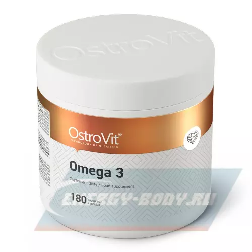Omega 3 OstroVit OMEGA 3 180 гелевых капсул