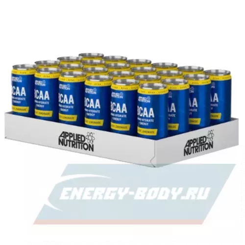 ВСАА Applied Nutrition BCAA - Functional Drink CANS Облачный Лимонад, 24 x 330 мл