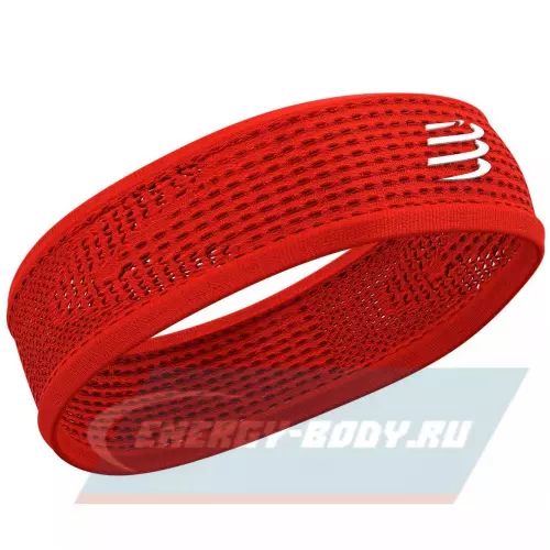  Compressport Повязка на голову Thin On/Off Красный 