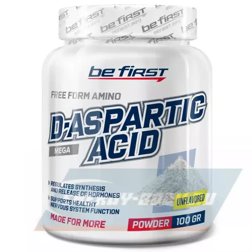 Be First D-Aspartic Acid powder (д-аспарагиновая кислота) Нейтральный, 100 г
