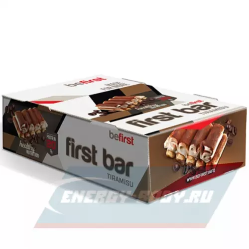 Батончик протеиновый Be First First bar Тирамису, 24 x 40 г