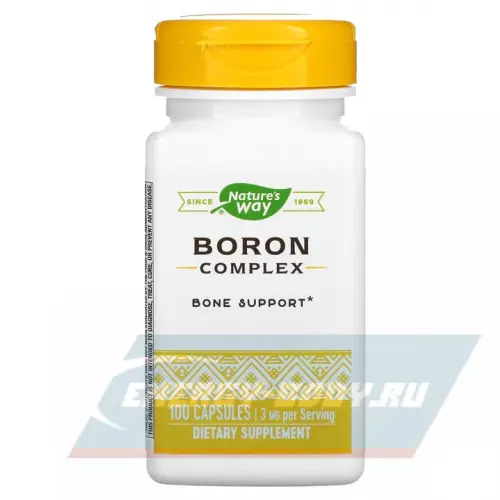  Nature-s Way Boron Complex 3 mg 100 капсул