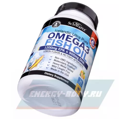 Omega 3 BioSchwartz Omega 3 Fish Oil 1200 90 капсул
