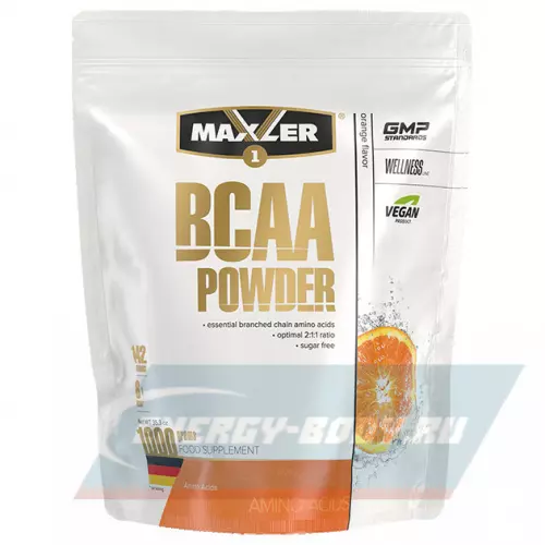 ВСАА MAXLER BCAA Powder 2:1:1 Sugar Free EU Апельсин, 1000 г