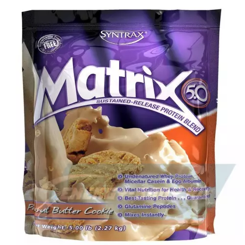  SYNTRAX Matrix 5 lbs Печенье с арахисовым маслом, 2270 г