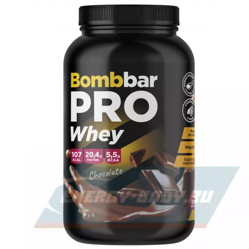  Bombbar Whey Protein Pro Шоколад, 900 г