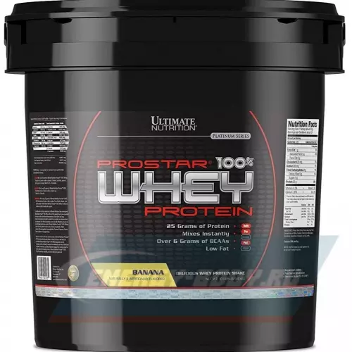  Ultimate Nutrition Prostar Whey Банан, 4540 г