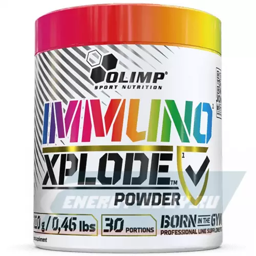  OLIMP Immuno Xplode Powder 210 g Цитрусовый лимонад, 200 г