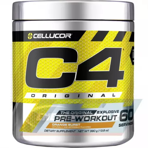 Предтерник Cellucor C4 Pre-Workout Апельсин, 390 г