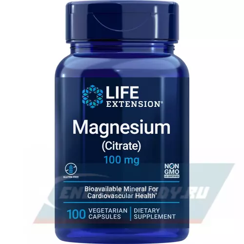  Life Extension Magnesium (Citrate) 100 mg 100 капсул