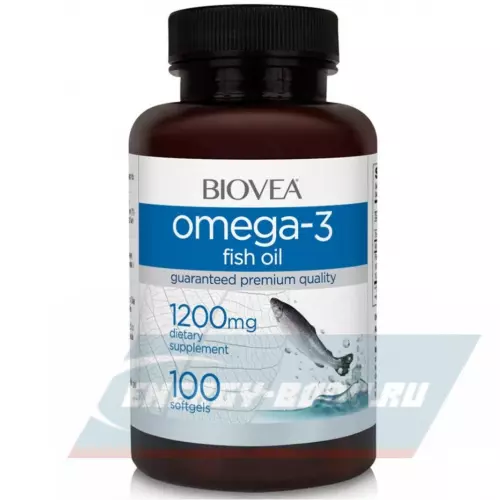 Omega 3 Biovea OMEGA 3 1200MG 100 капсул