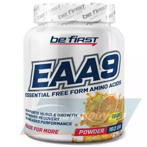 Аминокислотны Be First EAA9 powder Апельсин, 160 г
